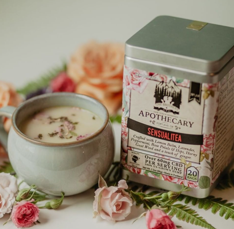 Shop The Brothers Apothecary Golden Milk Hemp CBD Tea Online